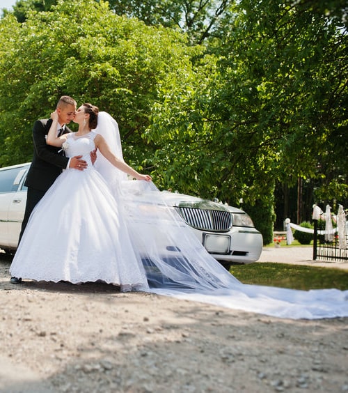 Limousine service Wheeling wedding